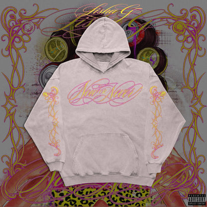 LISHA G Baby Pink "Now or Never" Hoodie